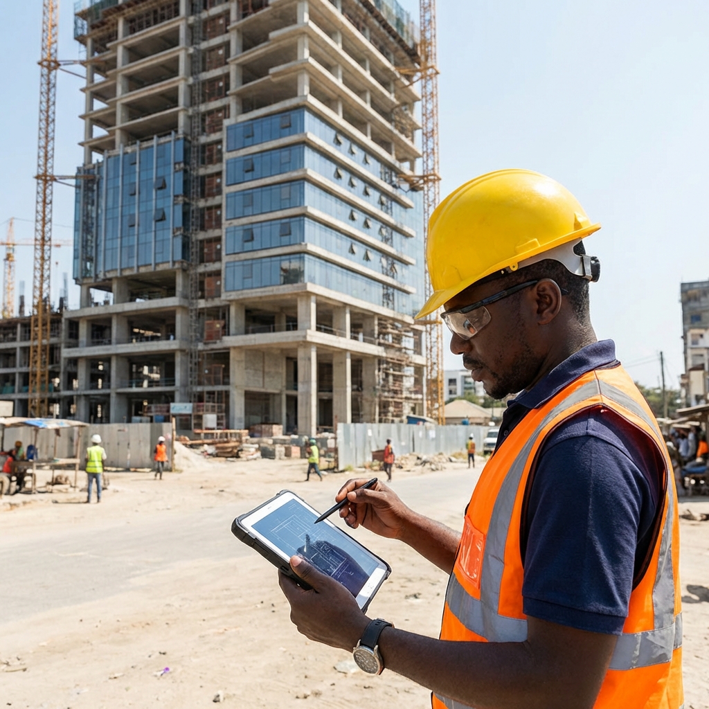 Construction Site in Tanzania