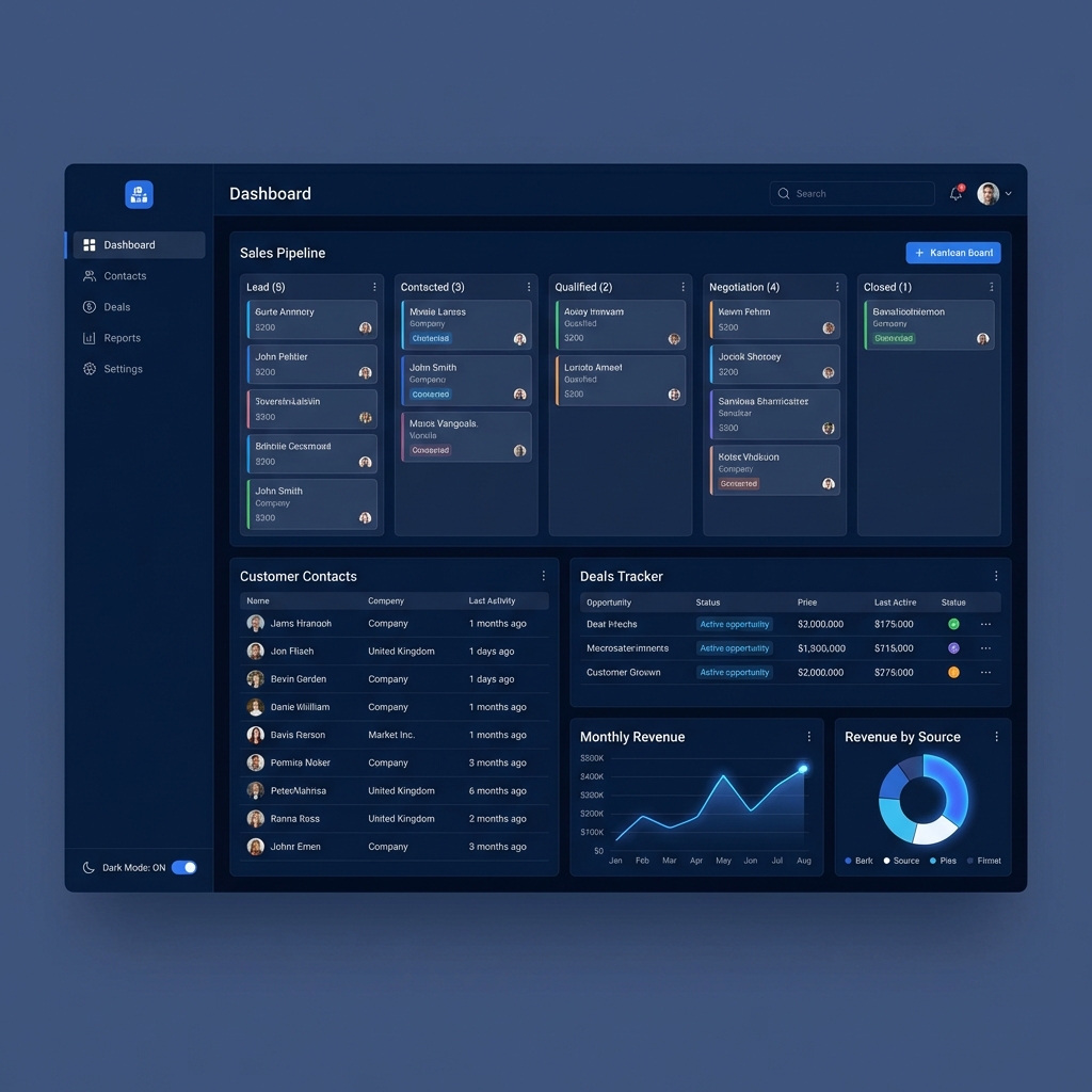 Lead capture process